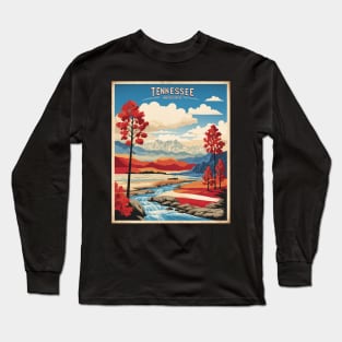 Tennessee United States of America Tourism Vintage Long Sleeve T-Shirt